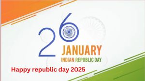 Happy republic day all of you meaning in Hindi 2025