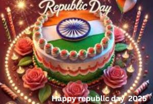 Happy Republic Day Wishes Card 2025