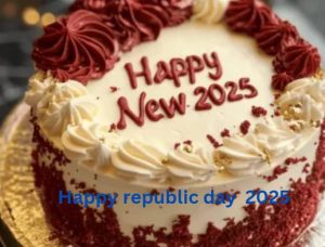 Happy republic day cake images 2025