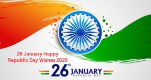 Happy Republic Day Wishes Card 2025