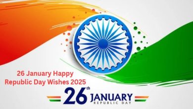 Happy Republic Day Wishes Card 2025